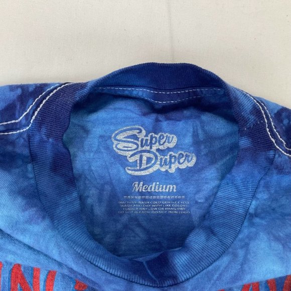 Kyle 2015 King Wavy Tour Tie Dye Double Sided T Shirt Super Duper Rap Hip Hop M - Picture 4 of 4